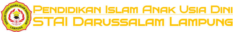PENDIDIKAN ISLAM ANAK USIA DINI